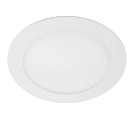 Встраиваемый круглый даунлайт с драйвером Ecola LED downlight 12W 220V 6500K 170x20 DRRD12ELC 