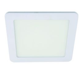 Квадратный встраиваемый даунлайт с драйвером Ecola LED downlight 15W 220V 4200K 195x195x20 DSRV15ELC 