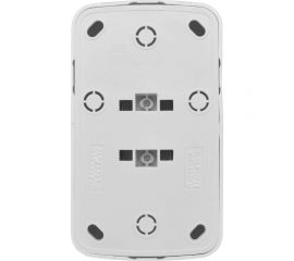 2-местная розетка EKF Минск, ОП, 16А, Basic, с заземлением, белая SQEGR16-128-10 