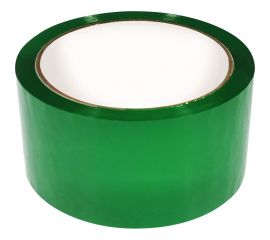 Упаковочная клейкая лента Кордленд зелёный, 48 мм х 50 м SCO-00326 