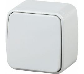 Выключатель Intro Polo 3-101-01 10A-250В, IP20, открытая установка, белый, Б0053525 