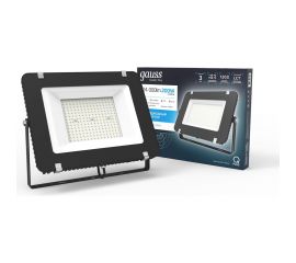 Прожектор Gauss LED Qplus 200W 24000lm IP65 6500К черный 613100200 