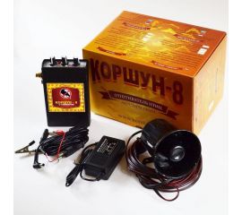 Биоакустический отпугиватель птиц Коршун Korshun-8 от мелких и врановых птиц с 1 динамиком 8 