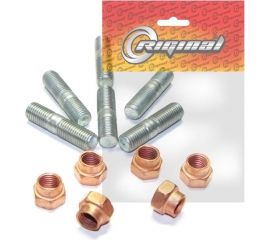 Ремкомплект крепления приемной трубы для а/м ВАЗ 2110-12 с дв. 16 кл. (шпильки, гайки) Riginal RG2110-1008000-24 