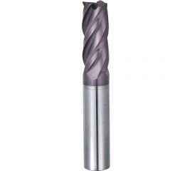 Фреза концевая монолитная твердосплавная 8х100 мм СпецТехИнструмент D8L100T4TiAlNHRC55ASTI 