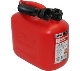 Канистра полиэтиленовая красная для ГСМ с заливным устройством 5 л REDMARK RM80005 