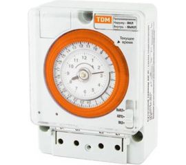 Аналоговое суточное реле TDM АР-П-15мин/24ч-20А, монтажная плоскость SQ1503-0022 