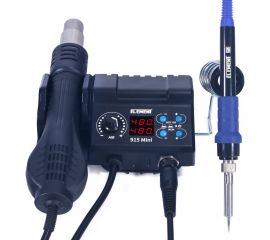 Паяльная станция ELEMENT 915 Mini фен+паяльник 17660 