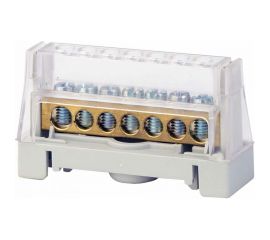 Соединительная клеммная колодка DKC 1р 7x5,3мм. цвет серый 507F 