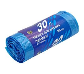 Мешки для мусора майка (25 шт; 30 л; 8 мкм) РемоКолор 61-1-033 