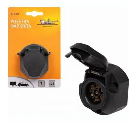 Розетка фаркопа Airline 7 контактов, пластик ATE-04 