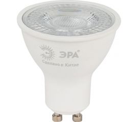 Светодиодная лампочка ЭРА STD LED Lense MR16-8W-827-GU10 GU10 8Вт линзованная софит теплый белый свет, Б0054941 