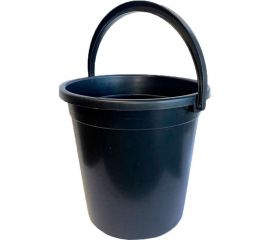 Хозяйственное ведро ООО Агростройлидер 10 л, черное САД-13.13 