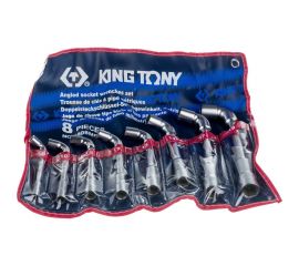 Набор торцевых L-образных ключей KING TONY 8-19 мм 1808MR 
