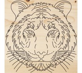 Доска для выжигания REXANT Тигр 12-0903 