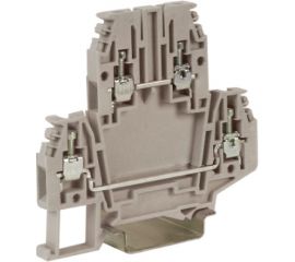 Проходной зажим DKC DBC.2GR серый 2 уровня 2,5 кв.мм ZDB100GR 