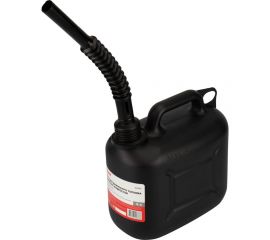 Канистра пластиковая 5 л для бензина и ГСМ черная сертифицирована REXANT 80-0207 