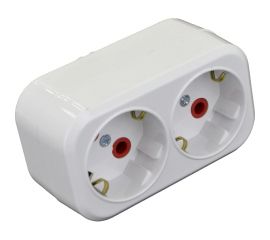 Разветвитель на 2 гнезда AY-KA с заземлением 7712000 