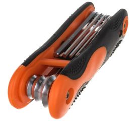 Складной набор шестигранных ключей МастерАлмаз L - 8 шт, 1,5 — 8 мм 10501042 