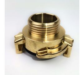 Штуцер латунный НР 3/4" для быстрого соединения напорных рукавов Профитт 1646693 