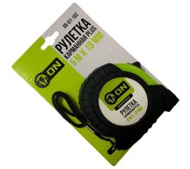 Карманная рулетка ON PLUS 5м х 19мм 05-01-102 