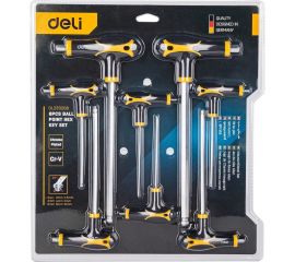 Набор шестигранных ключей DELI DL233208 с шаром 98339 