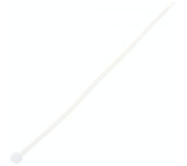 Универсальный пластиковый хомут ЭВРИКА белый 4.0x250мм 25шт ER-04252 