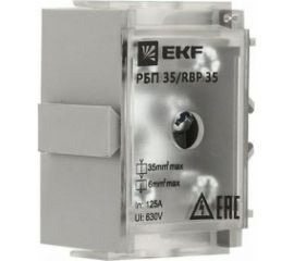 Проходной блок EKF РБП 35 1х35-4х6 мм2 125/50А RBP-35-50 