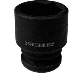 Головка ударная 6-гранная (26 мм; 1/2"") NICHER 1440026M 
