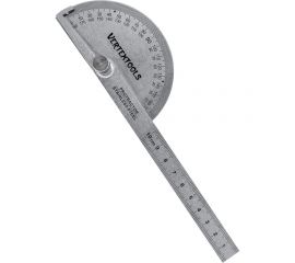 Транспортир с линейкой vertextools 90x150мм 3040-90-150 