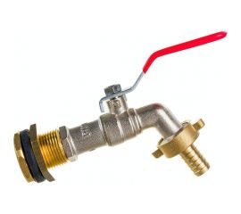 Набор для врезки в бочку: переходник, кран, штуцер Профитт 4823204 