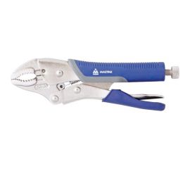 Зажим с фиксатором (250 мм, фигурные губки) МАСТАК 036-00250H 