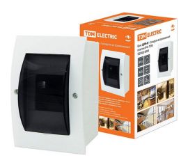 Встраиваемый бокс TDM ЩРВ-П-3 модуля, пластик, IP41, SQ0902-0008 