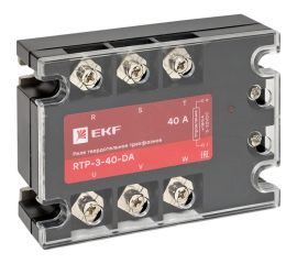 Твердотельное трехфазное реле EKF RTP-40-DA PROxima rtp-3-40-da 