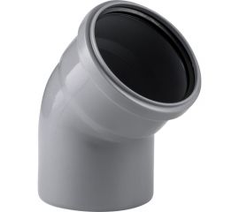 Канализационный отвод RTP 110 мм, 45 градусов, серый 36676 