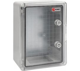 Пластиковый щит с монтажной платой EKF, прозрачная дверь 350х250х150 мм IP65 PROxima PBT65MP002 