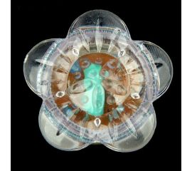 Ночник RISALUX Роза, 5,5х5,5х6 см 485956 