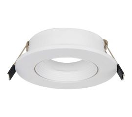 Встраиваемый декоративный светильник ЭРА KL92 WH MR16/GU5.3 белый, пластиковый Б0054373 