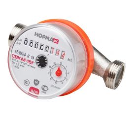 Счетчик воды Норма ИС СВКМ-15Г 110 мм 100001 