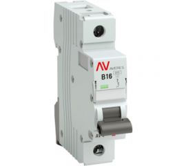 Автоматический выключатель EKF AVERES AV-6, 1P, 16A, 6kA SQmcb6-1-16B-av 