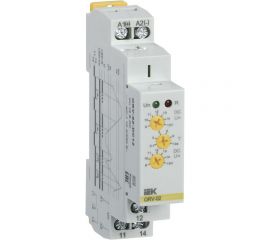 Реле повышения напряжения IEK ORV 1фаза, 12В, DC ORV-02-DC12 