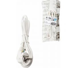 Шнур TDM сетевой с вилкой ПВСмб 3x0,75мм2 1,5м с/з белый Народный SQ1305-0575 