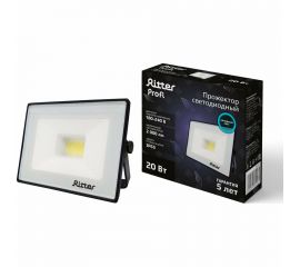 Светодиодный прожектор RITTER серия PROFI 230В 20 Вт 6500К 2000Лм IP65 черный 53406 2 