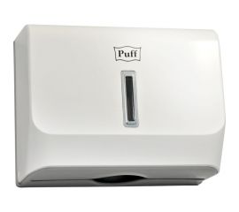 Диспенсер бумажных полотенец Puff 5130, белый, ABS-пластик 1402.002 