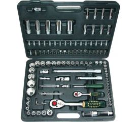 Набор головок и приспособлений FORCE 108 предметов 12 гранные 1/2, 1/4 41082R-9 