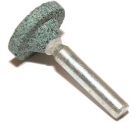 Головка абразивная с хвостовиком AW(ГЦ) 5x6х3 мм, 63C, F60(25Н), O(СТ1) CNIC 50574 