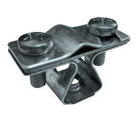 Держатель круглого проводника EZETEK 8-10мм, оцинковка 90021 