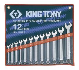 Набор комбинированных ключей KING TONY 8-22 мм 12 предметов 1212MR 