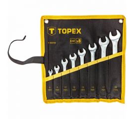 Набор комбинированных ключей TOPEX 6-19 мм, 8 шт. 35D759 