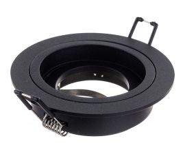 Встраиваемый алюминиевый светильник ЭРА KL84 BK MR16/GU5.3 черный Б0054347 